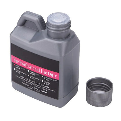 120ml EMA Acrylic Liquid Monomer - Crystal Nail Supplies for Professional Dipping, Carving, Nail Art, and Acrylic Powder Extensions