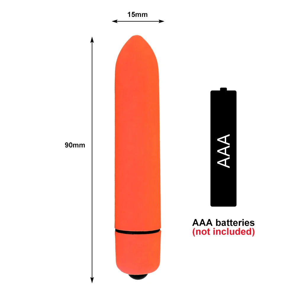 10-Speed Bullet Vibrator AV Stick – Mini G-Spot & Clitoris Stimulator, Dildo Sex Toy for Women