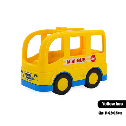 New Large Building Blocks Toys – Cartoon Princess Carriage, Car & Airplane Vehicle Models, Big Bricks Gift for Kids