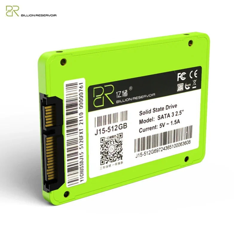 BR 2.5" SATA3 Internal SSD – 128GB to 2TB Solid State Drive for Laptop & Desktop PC