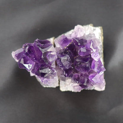 Amethyst Geode Crystal Wand — 10-70g Natural Quartz Stone Point for Energy Healing & Home Décor (30-50mm)