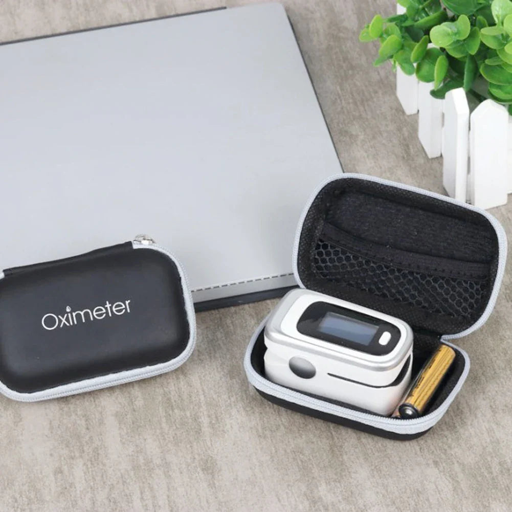 Oximeter Storage Bag – Protective Case for Finger Pulse Oximeter and Blood Oxygen Saturation Detector