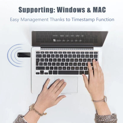 Mini USB Digital Voice Recorder – 20 Hour Portable MP3 Audio Recording Device, Tiny Micro Grabadora de Voz