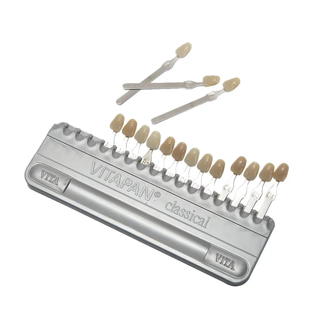 VITA 16 Colors Teeth Shade Guide – Classical Dentistry Equipment for Teeth Whitening & Porcelain Color Matching