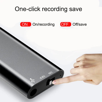 Mini USB Digital Voice Recorder – 16GB/32GB Micro Audio Recording Device with MP3 Player