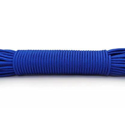 100FT 3mm Paracord Rope – Heavy Duty Parachute Cord for Hiking, Camping, Survival & DIY Bracelets