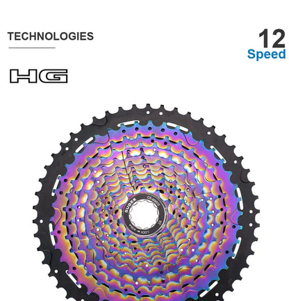 SHIMANO DEORE M6100 12-Speed Groupset – Right Shifter, Rear Derailleur, Chain & SUGEK 11-50T/52T Cassette Sprocket