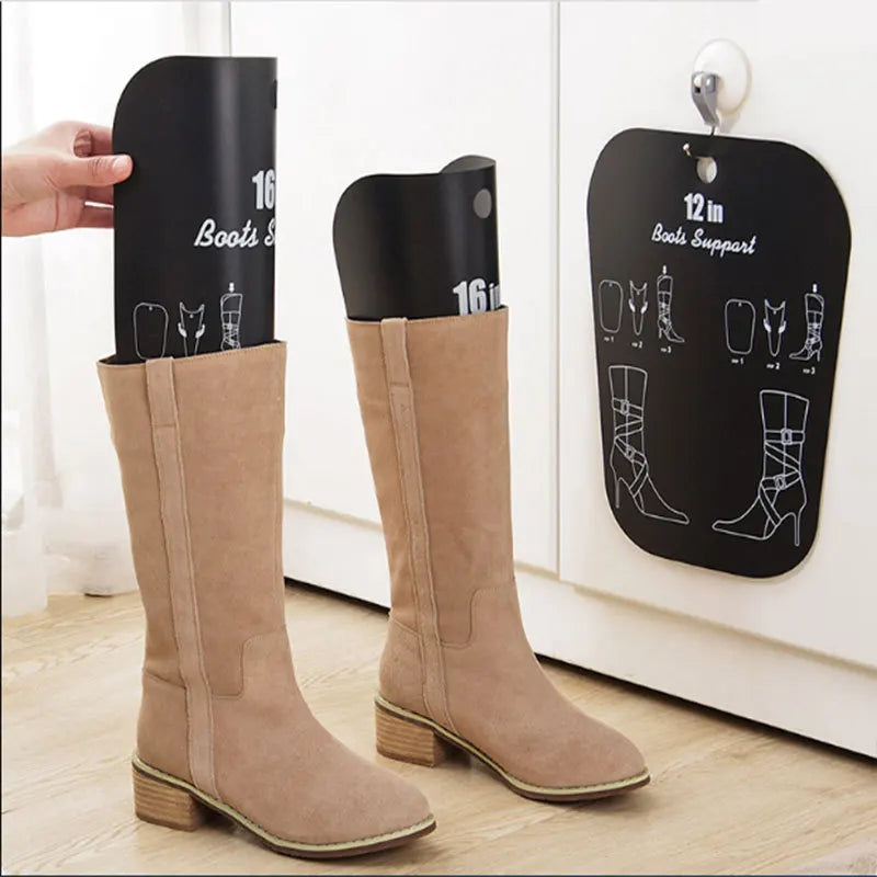 Boot Shaper Stands — Tall Boot Support Inserts to Maintain Tube Shape, 2 Pieces for 1 Pair of Women’s & Men’s Boots