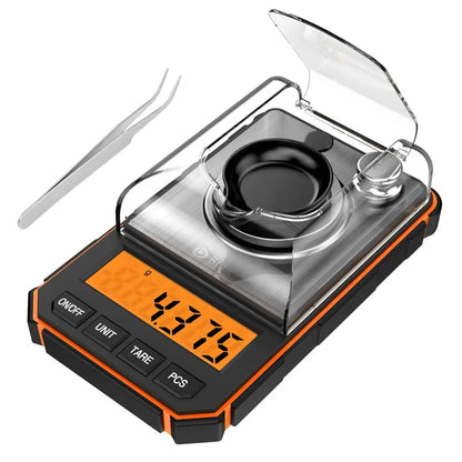 Brifit 0.001g Precision Digital Pocket Scale – 50g Mini Milligram Scale with Calibration Weights