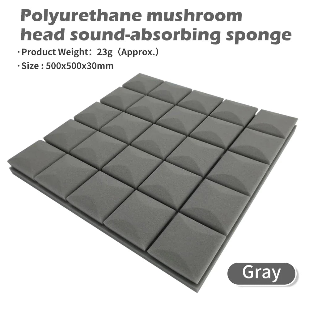 ESD Anti-Static Pin Insertion Foam – High-Density Soundproofing & Noise-Absorb Sponge Foam (200x200/150x150mm, 3/5/10/15mm)