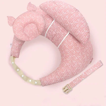 Multifunction Nursing Pillow with Shoulder Strap – Soft Baby Feeding & Shaping Pillow for Newborn Support, Cartoon Comfort Nursing Cushion (2020 Edition)