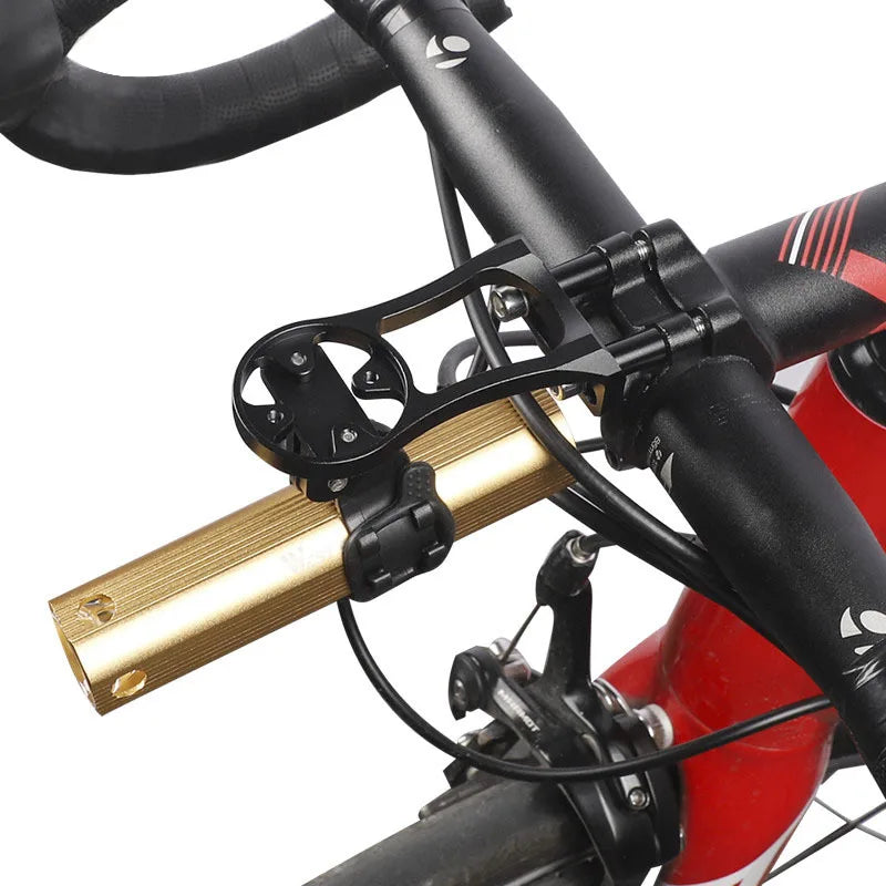 Aluminum Bike Computer & Camera Mount – Handlebar Bracket for Garmin, Road & Mountain Cycling (RR7322)