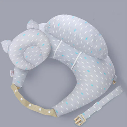 Multifunction Nursing Pillow with Shoulder Strap – Soft Baby Feeding & Shaping Pillow for Newborn Support, Cartoon Comfort Nursing Cushion (2020 Edition)