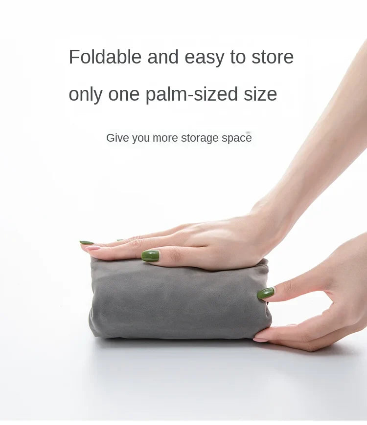Inflatable Flight Sleeping Footrest Pillow – Adjustable Travel Rest Pillow for Airplane, Car, Bus, and Kids (WJ529)