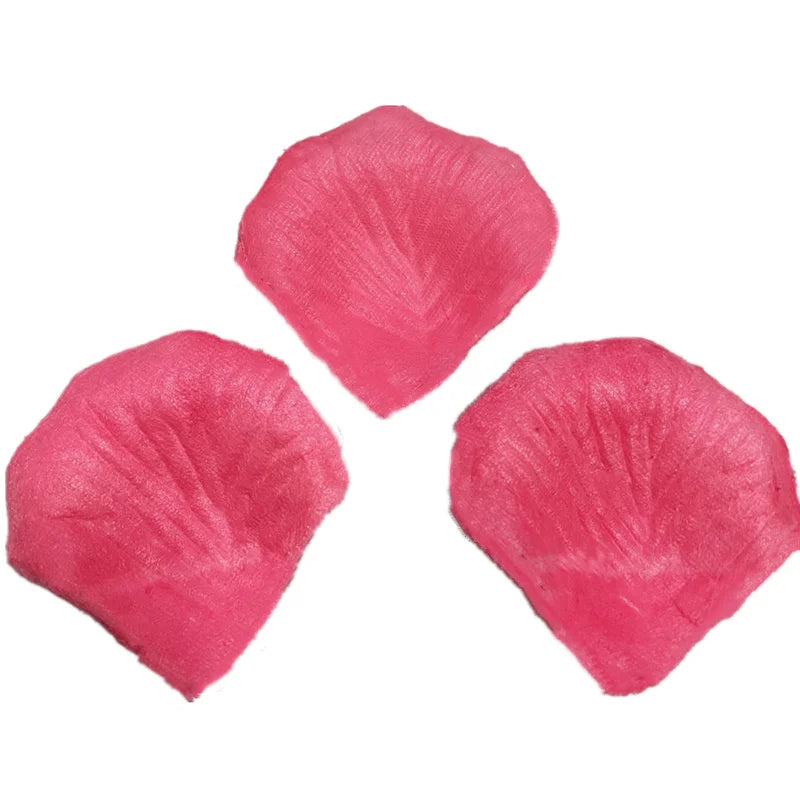 1000/3000PCS 5x5CM Silk Artificial Rose Petals for Wedding & Party Decorations – Fake Flower Engagement Celebration Supplies, Romantic Event Decor