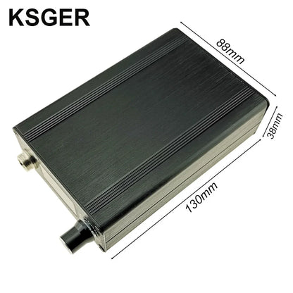 KSGER STM32 V3.1S T12 Soldering Station – OLED Display, Aluminum Alloy FX9501 Handle, Auto-Sleep & T12 Iron Tips