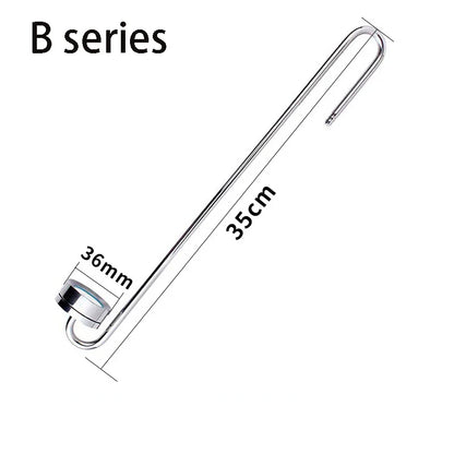 Aquarium CO2 Atomizer System - 304 Stainless Steel Carbon Dioxide Diffuser for Aquatic Plant Growth, 7CM/40CM
