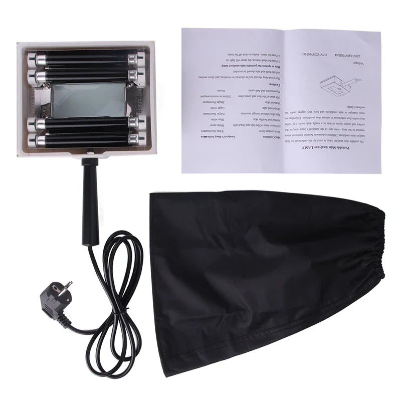 Professional UV Wood Lamp Skin Analyzer — Facial Diagnostic Device for Beauty & Skin Testing