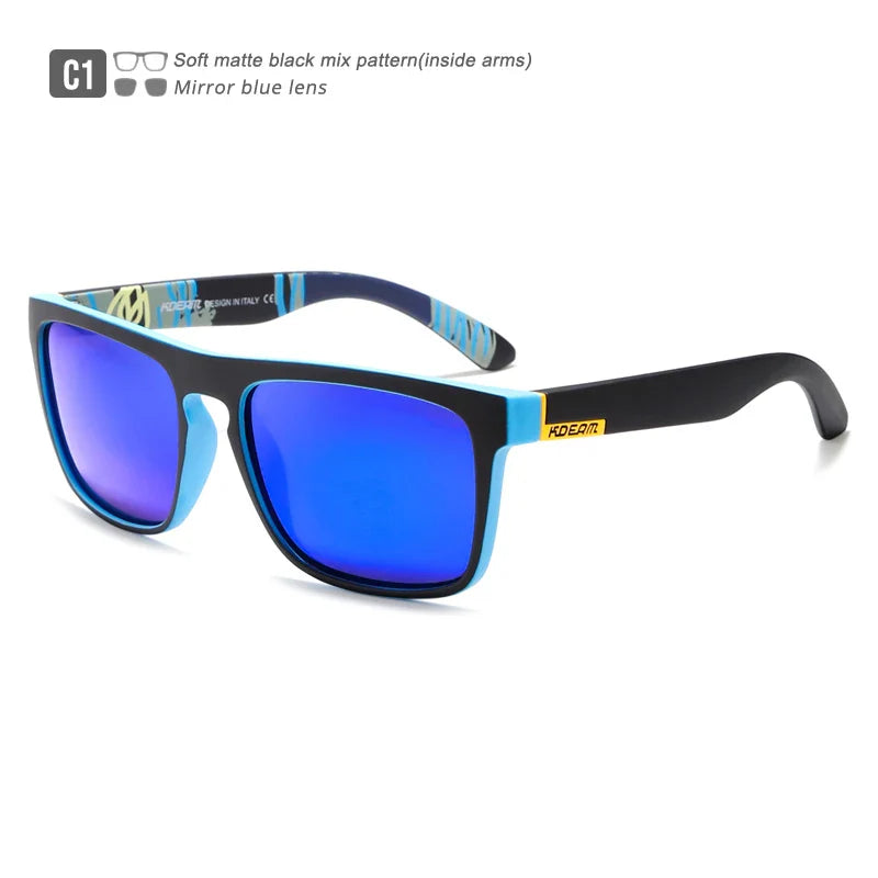 KDEAM Men’s Polarized Photochromic Night Sight Driving Sunglasses UV400 – New KD156 Colors CE Certified