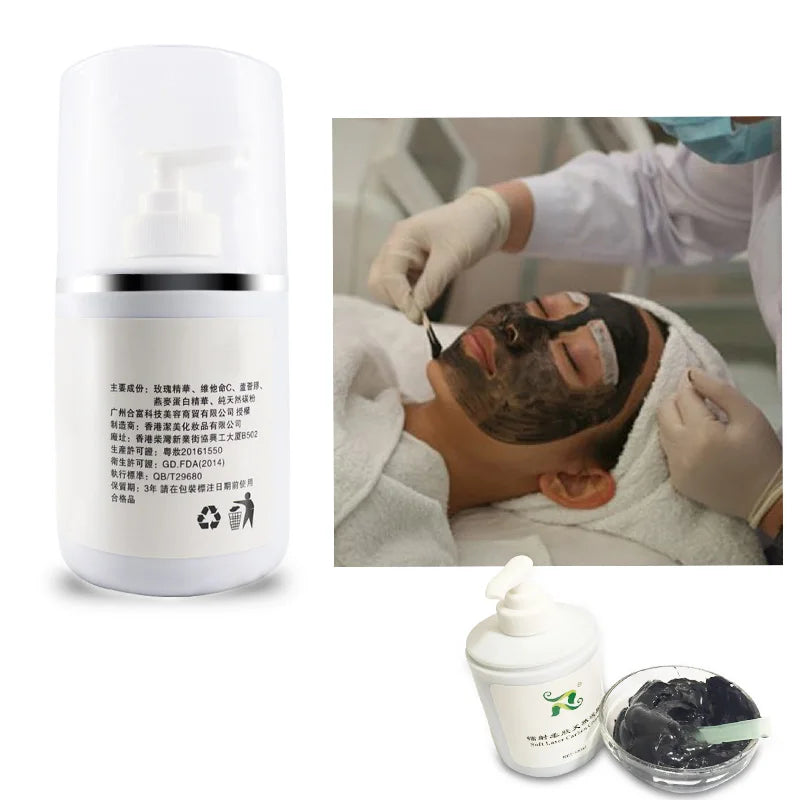 Original 300ml Soft Laser Carbon Cream Gel for ND YAG Laser – Skin Rejuvenation, Whitening, Pore Shrink & Blackhead Removal