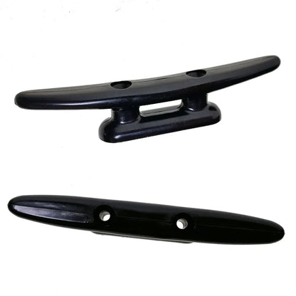 Nylon Plastic Low Flat Cleat – Open Base Cleat for Marine Boat, Yacht Deck Line Rope Tie & Boat Hardware Accessories