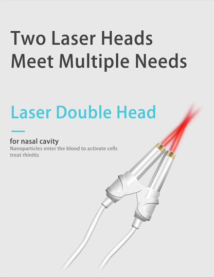 Tinnitus Ear Laser Therapy – 650nm Irradiation Physiotherapy Earplug for Otitis Media & Deafness Treatment, USB Interface