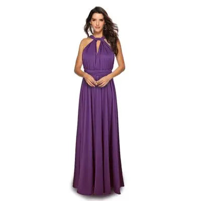 Multiway Convertible Boho Maxi Dress – DIY Wrap Infinity Bandage Long Dress for Women, Party, Bridesmaid & Club Wear