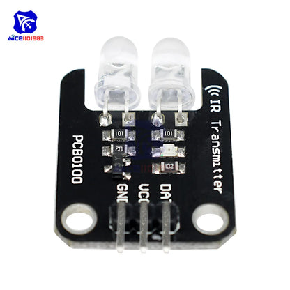 diymore PCB0100 2-Channel Infrared Transmitter Module — IR Transmitter for Arduino Electronic Projects