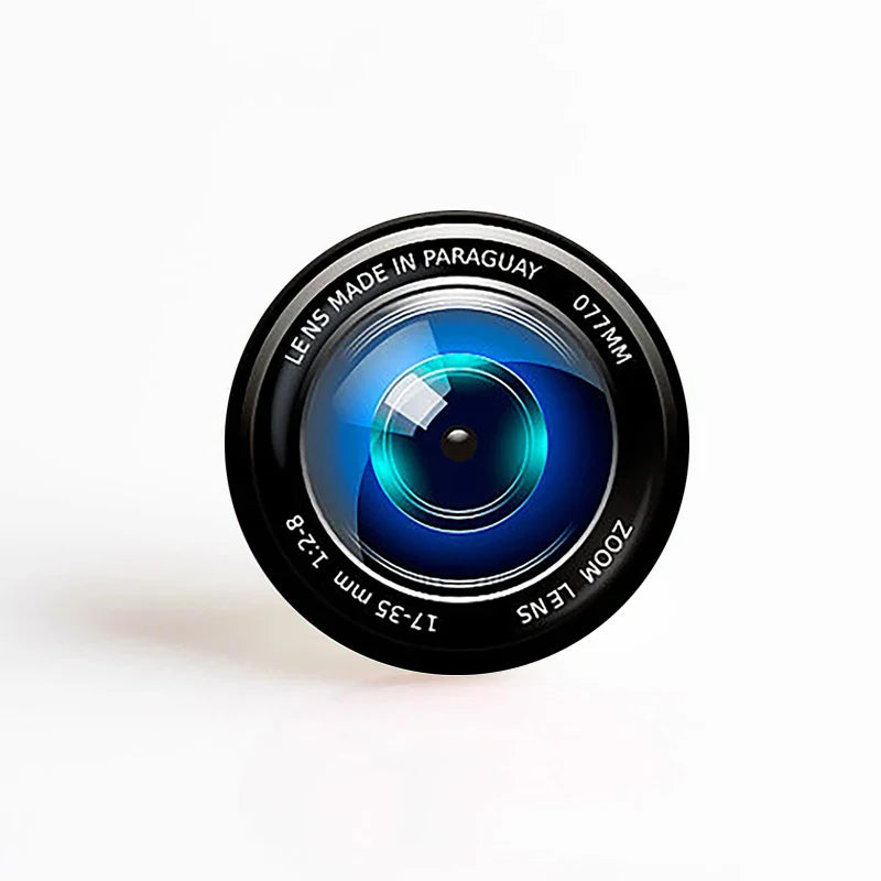 5Pcs 25mm Camera Lens Photo Print Glass Cabochon DIY Jewelry Pendant Supplies Handmade Cameo Accessories Set