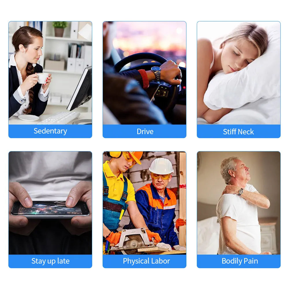 USB Handheld Electric Wand Massager – High-Frequency Deep Tissue Body, Neck & Back Muscle Relaxation Vibrator