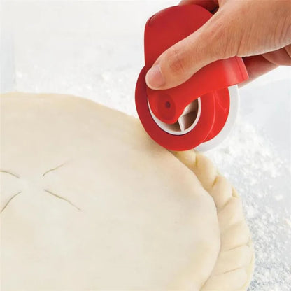 Pastry Wheel Cutter – Noodle Maker & Lattice Dough Roller for DIY Baking