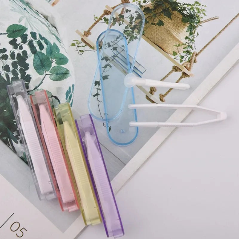 Professional Contact Lens Tweezers Suction Stick Inserter Remover Tool Kit Eyewear Accessories Multicolor Set