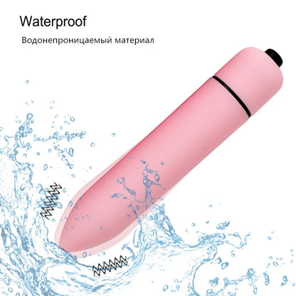10-Speed Bullet Vibrator AV Stick – Mini G-Spot & Clitoris Stimulator, Dildo Sex Toy for Women