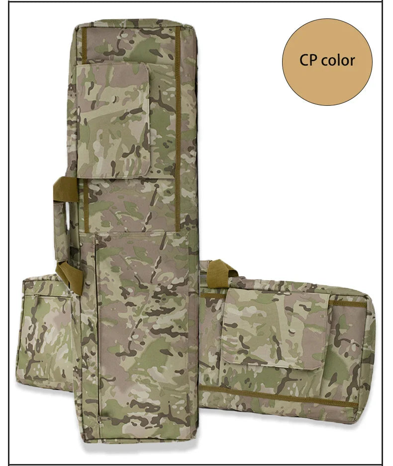 Heavy-Duty Oxford Gun Bag - Padded Hunting Rifle Carry Case for Outdoor Equipment