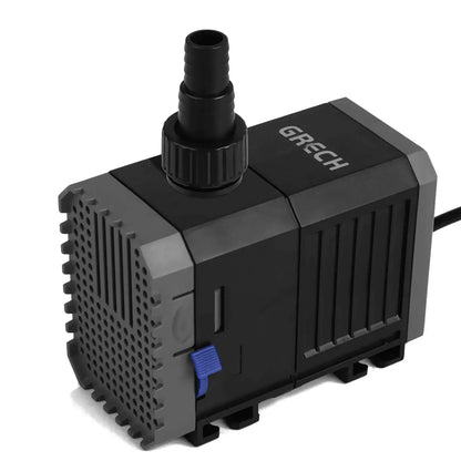 Ultra-Quiet Submersible Aquarium Water Pump - Adjustable 1500-5000L/h for Fish Tanks, Fountains & Ponds