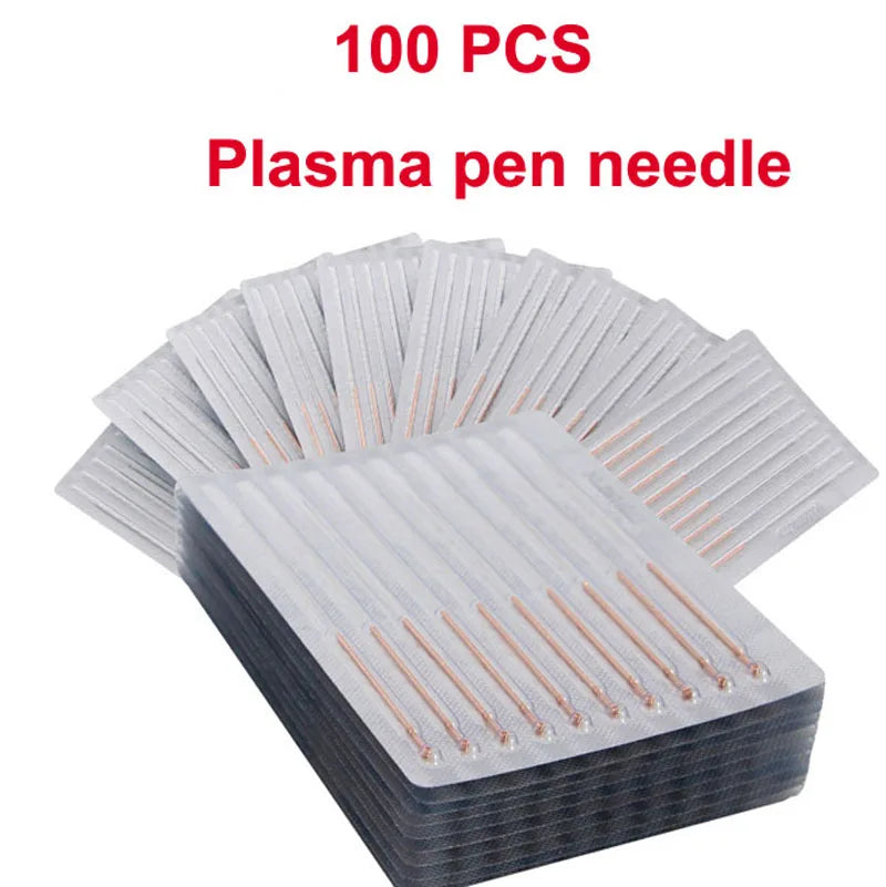 100 Pieces Plasma Pen Needles – Consumables for Freckle, Spot & Tattoo Removal, Plasma Beauty Skin Care Machine