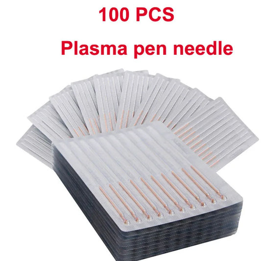 100 Pieces Plasma Pen Needles – Consumables for Freckle, Spot & Tattoo Removal, Plasma Beauty Skin Care Machine