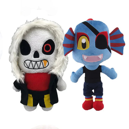 20 Styles Undertale Plush Toys — Sans & Frisk Stuffed Dolls, Zombie Plush for Kids Birthday Gifts