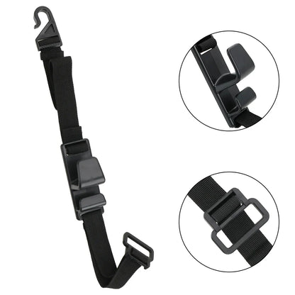 YOSOLO Universal Car Seat Headrest Hook – Adjustable Auto Hanger for Bags & Groceries