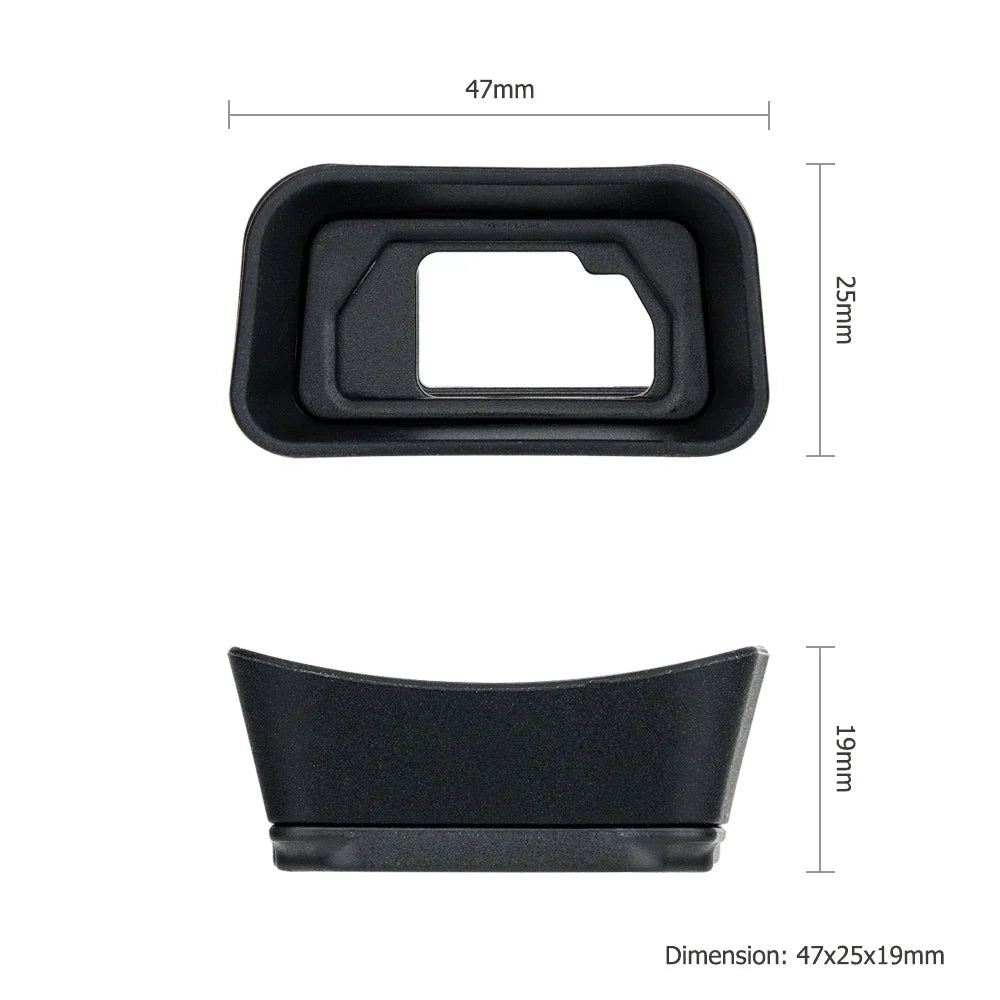 Camera Eyecup Viewfinder for Olympus OM System – Fits OM-5, OM-D E-M5 Mark III/II & E-M10 Mark III/II, Replacement for EP-16/EP-15