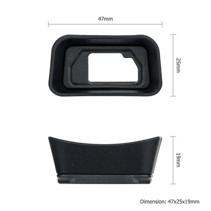Camera Eyecup Viewfinder for Olympus OM System – Fits OM-5, OM-D E-M5 Mark III/II & E-M10 Mark III/II, Replacement for EP-16/EP-15