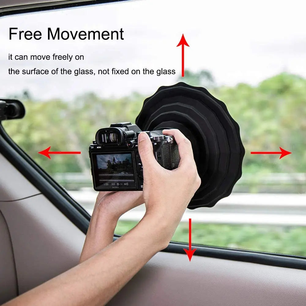 JJC Silicone Lens Hood: Anti-Reflective Camera Lens Shade for Diameter 53mm72mm, 73mm88mm - Foldable Reversible Lens Shade
