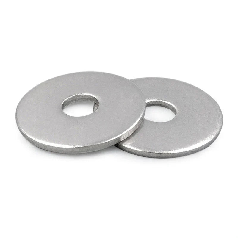 2/50pcs M2.5-M16 A2-70 304 Stainless Steel Oversized Flat Washers — Large Wide Plain Gaskets