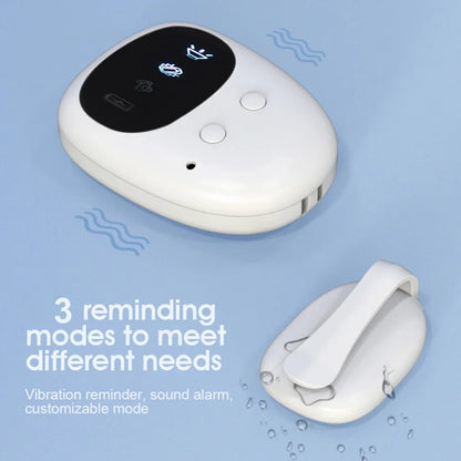 Wireless Bedwetting Alarm with Receiver - Pee Alarm for Kids, Potty Training & Elder Care (10-20M Range, Vibration Reminder)