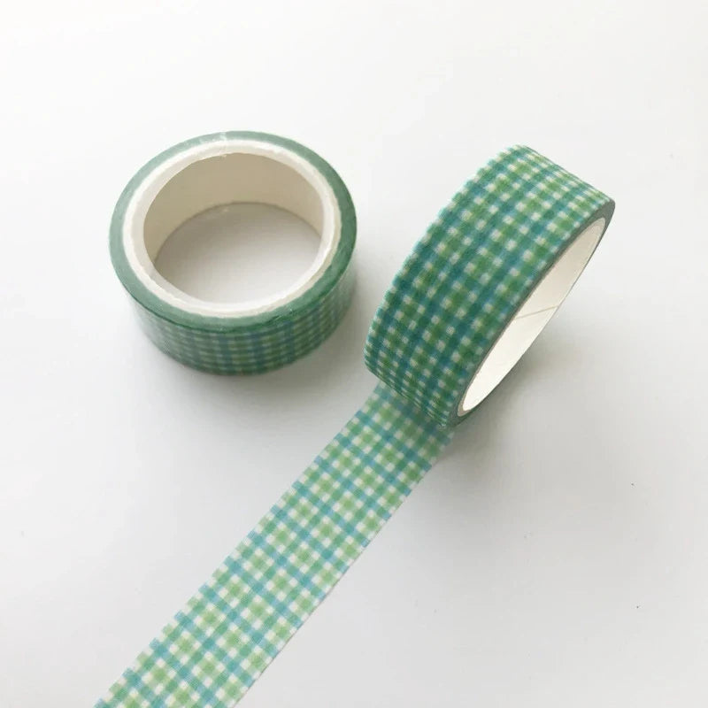 Green Plant Floral Washi Tape – DIY Decorative Adhesive for Scrapbooking, School, & Handmade Crafts