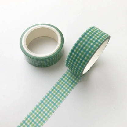 Green Plant Floral Washi Tape – DIY Decorative Adhesive for Scrapbooking, School, & Handmade Crafts