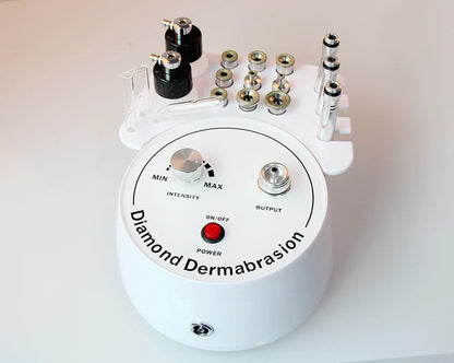 AOKO 3-in-1 Diamond Microdermabrasion Machine – Vacuum Suction & Water Spray Tool for Facial Moisturizing & Skin Exfoliation