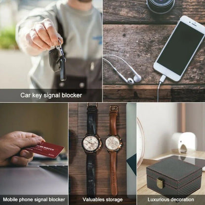 Car Keyless Signal Blocker | Anti-Theft Faraday Box | Mobile Phone & Key Fob Protector | Radiation-Proof Safety