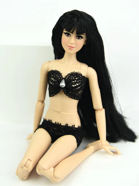 28cm Beautiful Princess BJD Doll for Girls — Moveable Body Chinese Baby Doll with Clothes & Accessories