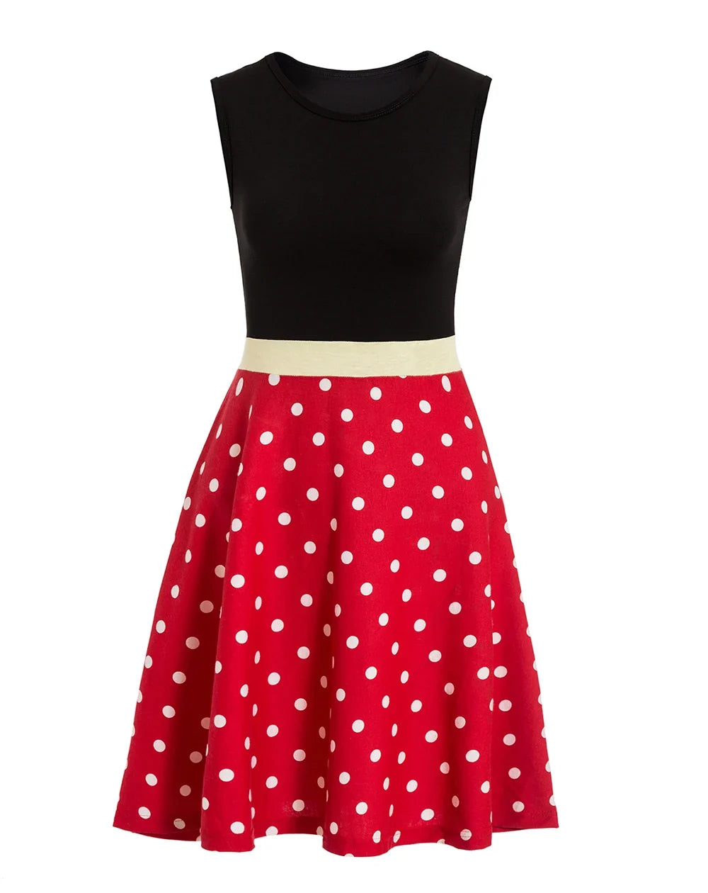 Minnie Mommy Princess Dress - Plus Size Women’s Polka Dot Family Cosplay Costume